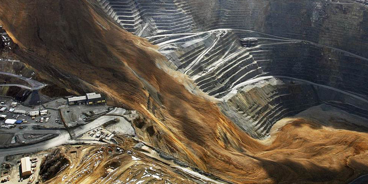 Landslide at Bingham Canyon Mine