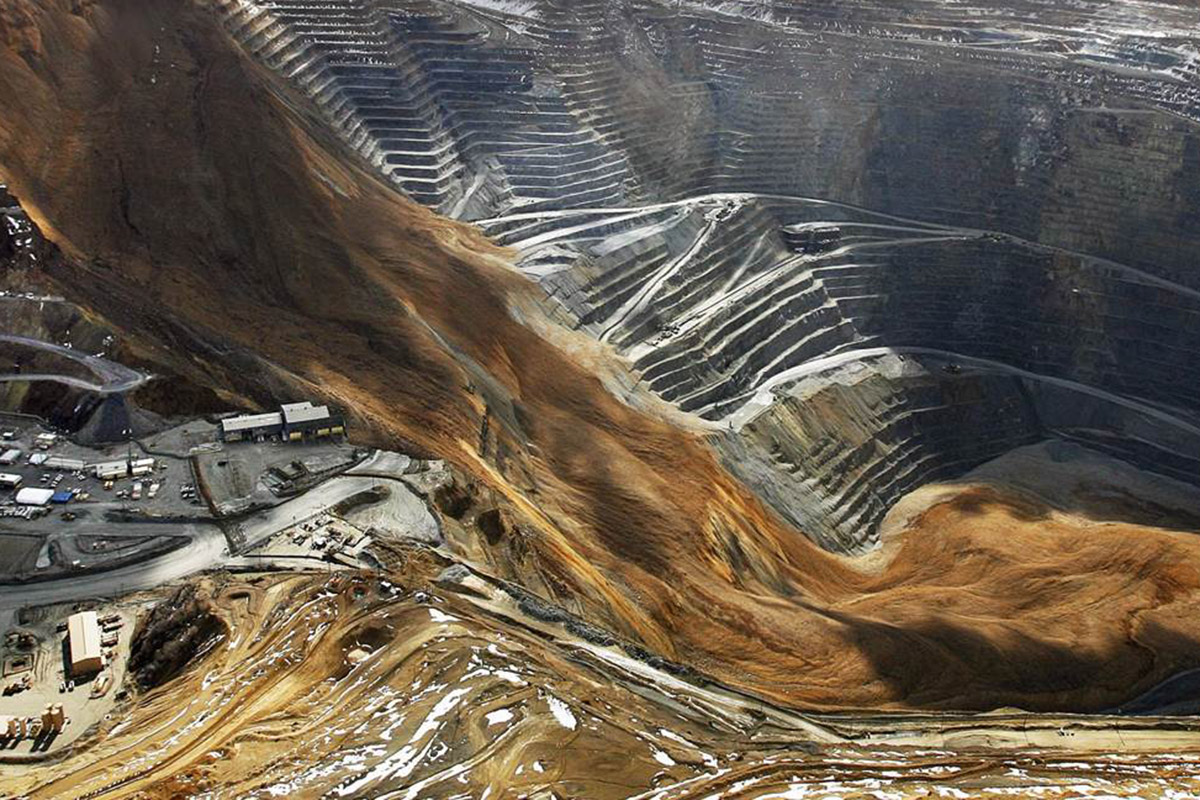 Landslide at Bingham Canyon Mine